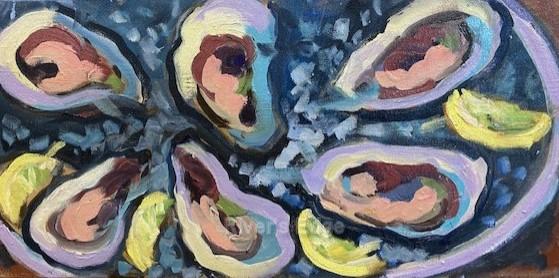 Oyster Plate by Lynne Fraser